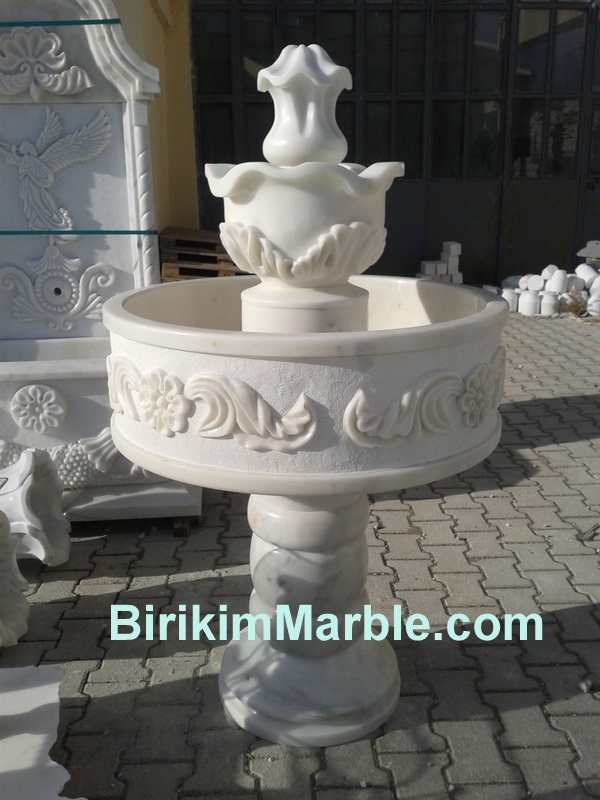 Beyaz Mermer Fıskiye